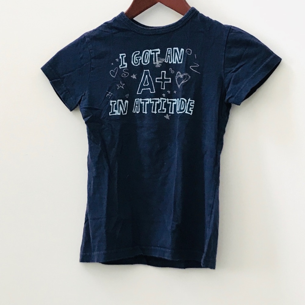 Quincy kids navy blue shirt